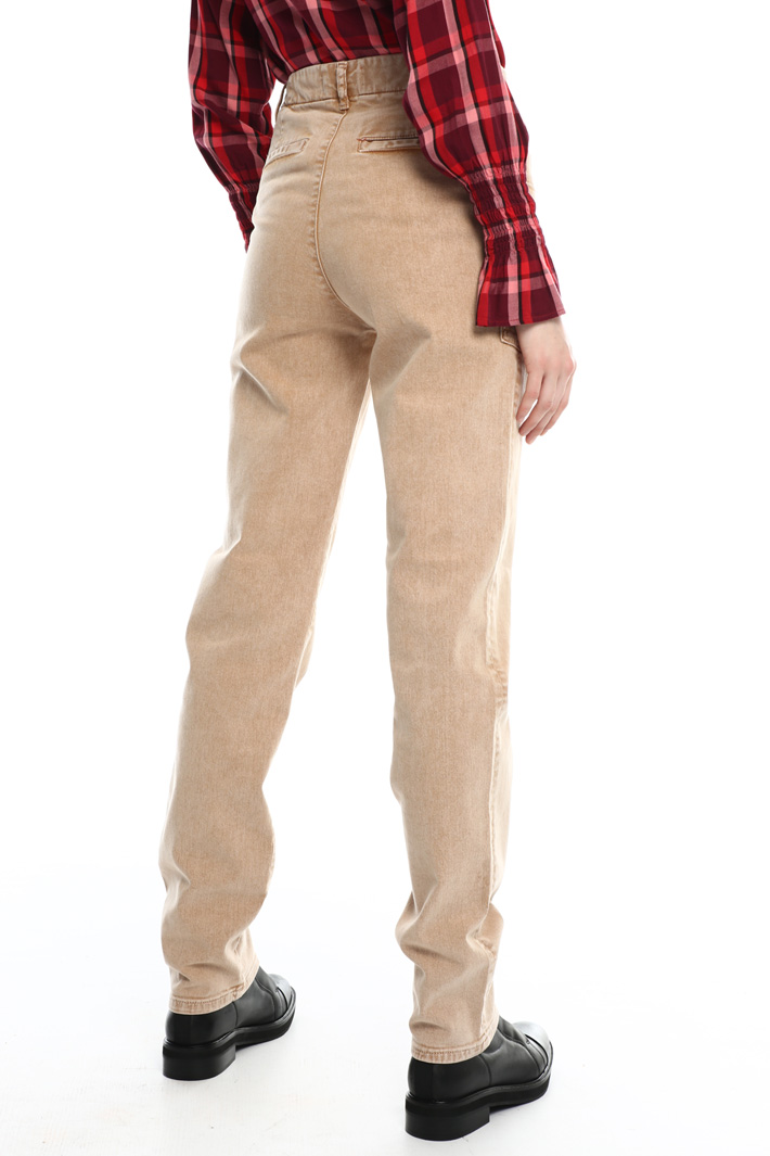 Pantaloni in drill di cotone Fashion Market Pantaloni in drill di cotone Fashion Market