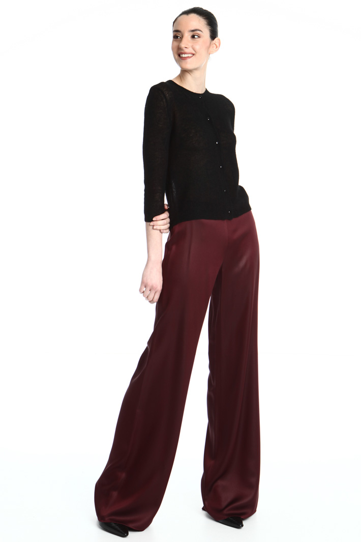 Pantaloni a palazzo in raso Fashion Market Pantaloni a palazzo in raso Fashion Market