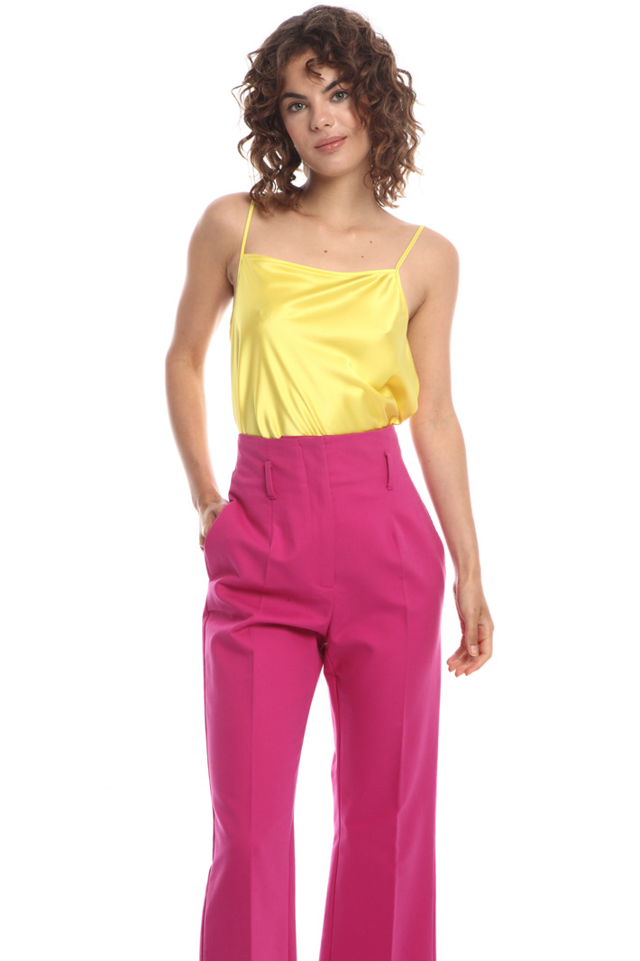 Top in raso di seta stretch Fashion Market Top in raso di seta stretch Fashion Market