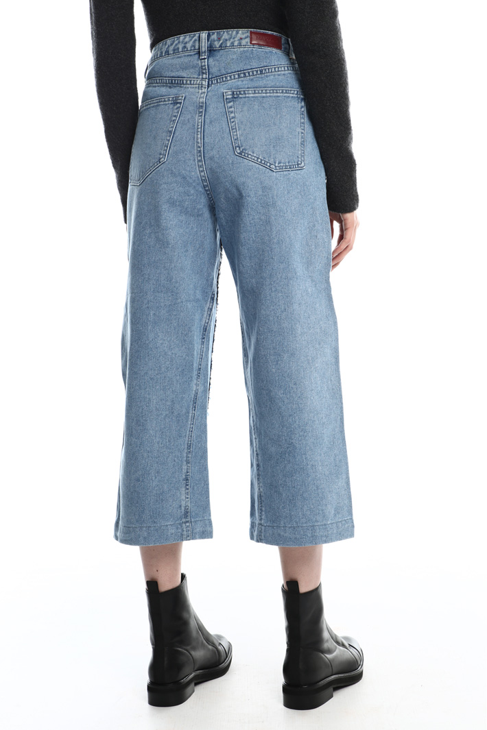 Jeans con ricamo di paillettes Fashion Market Jeans con ricamo di paillettes Fashion Market