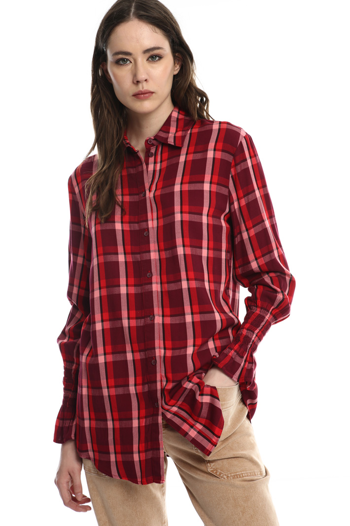Camicia con maniche arricciate Fashion Market Camicia con maniche arricciate Fashion Market