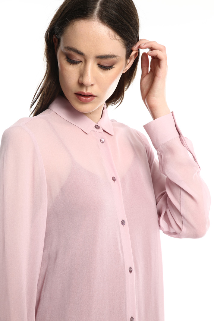 Abito chemisier in georgette Fashion Market Abito chemisier in georgette Fashion Market