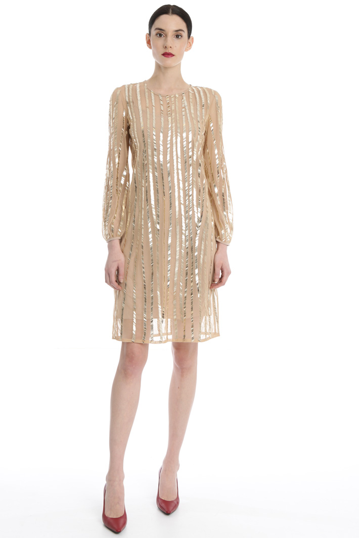 Abito in tulle con paillettes Fashion Market Abito in tulle con paillettes Fashion Market