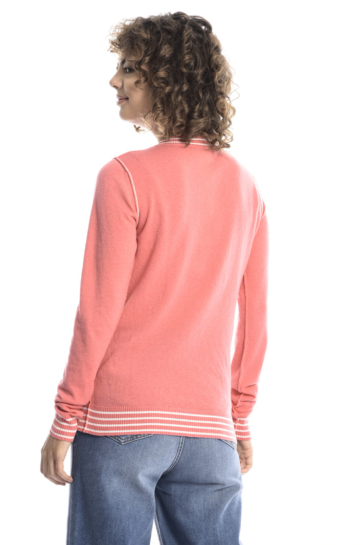 Maglia girocollo in misto lana Fashion Market Maglia girocollo in misto lana Fashion Market