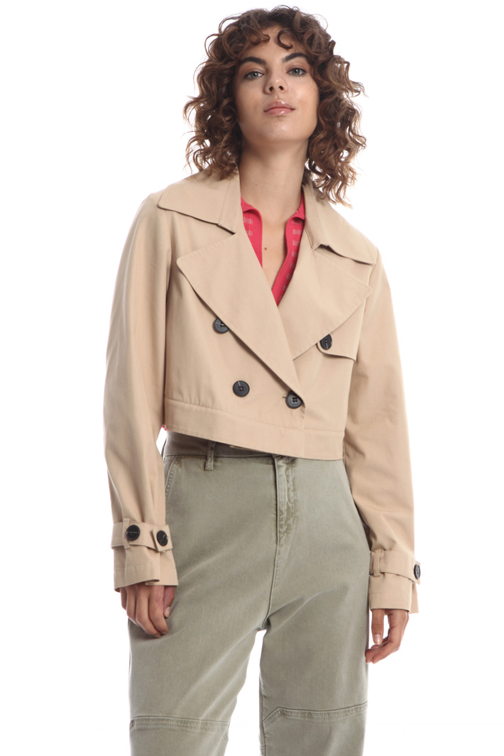 Trench scomponibile in cotone Fashion Market Trench scomponibile in cotone Fashion Market
