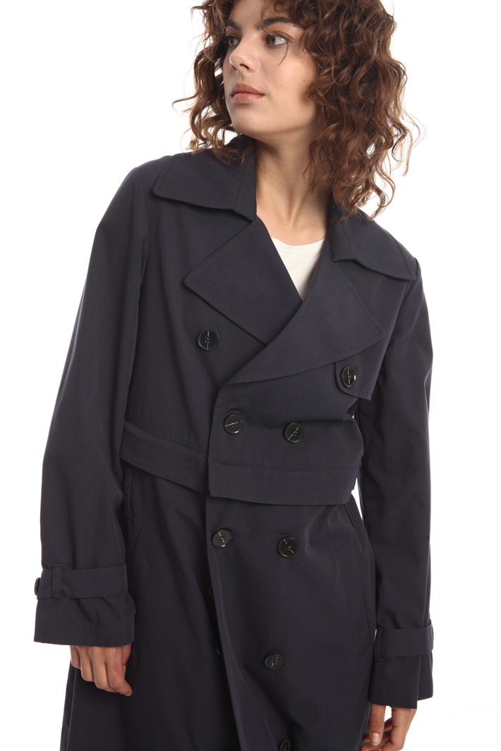 Trench scomponibile in cotone Fashion Market Trench scomponibile in cotone Fashion Market