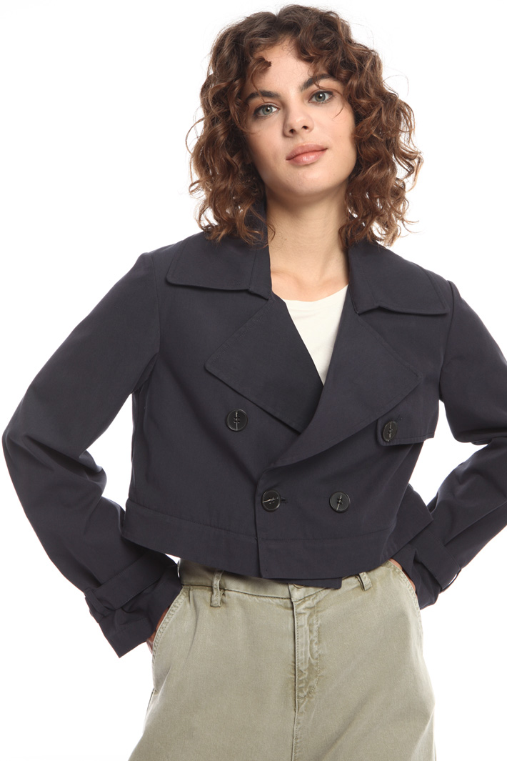 Trench scomponibile in cotone Fashion Market Trench scomponibile in cotone Fashion Market