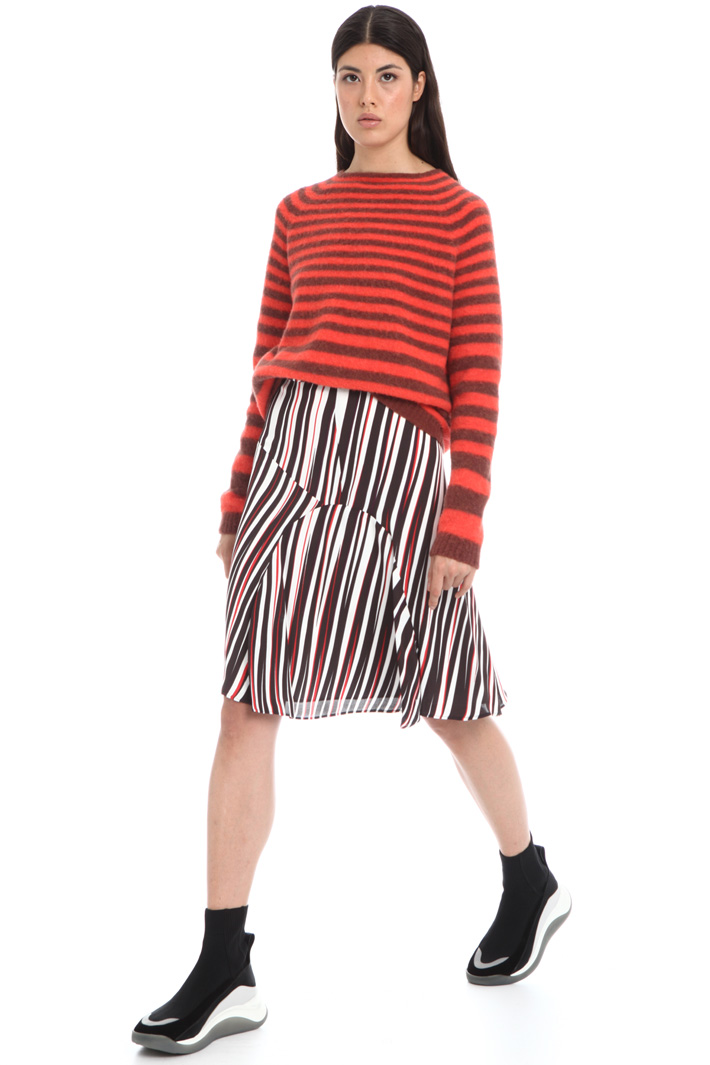 Gonna svasata in cady Fashion Market Gonna svasata in cady Fashion Market