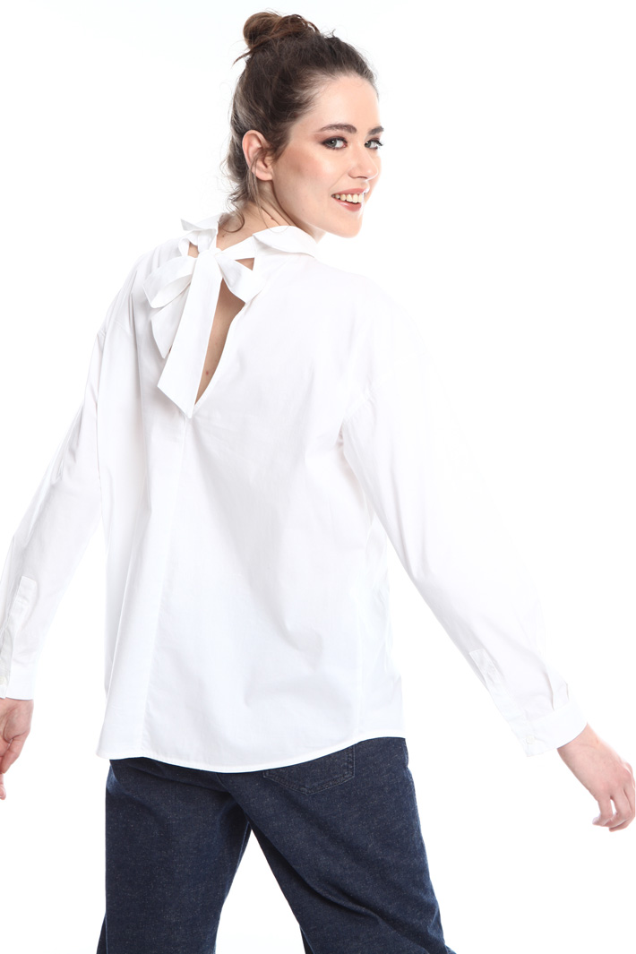 Camicia in popeline di cotone Fashion Market Camicia in popeline di cotone Fashion Market