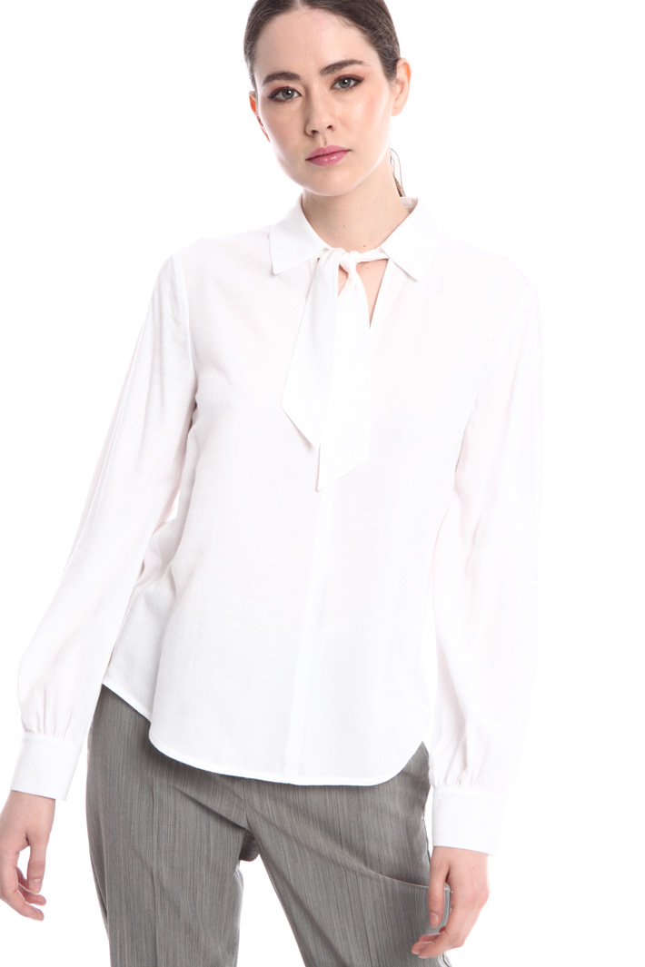 Camicia con collo a fiocco Fashion Market Camicia con collo a fiocco Fashion Market