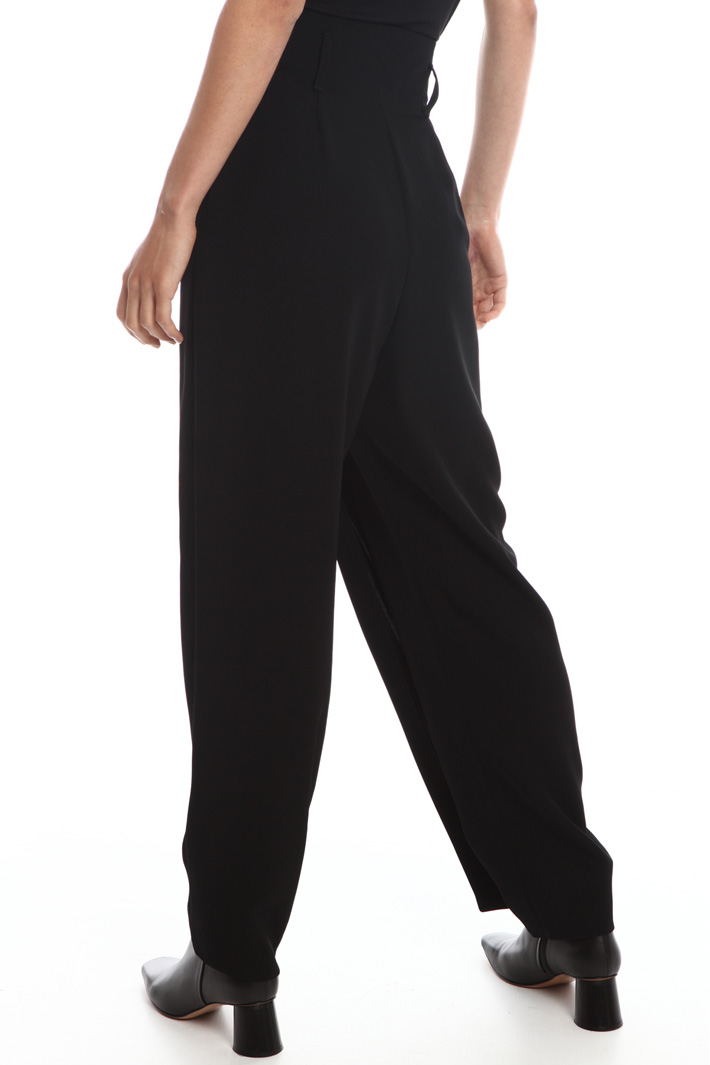 Pantaloni carrot in twill Fashion Market Pantaloni carrot in twill Fashion Market