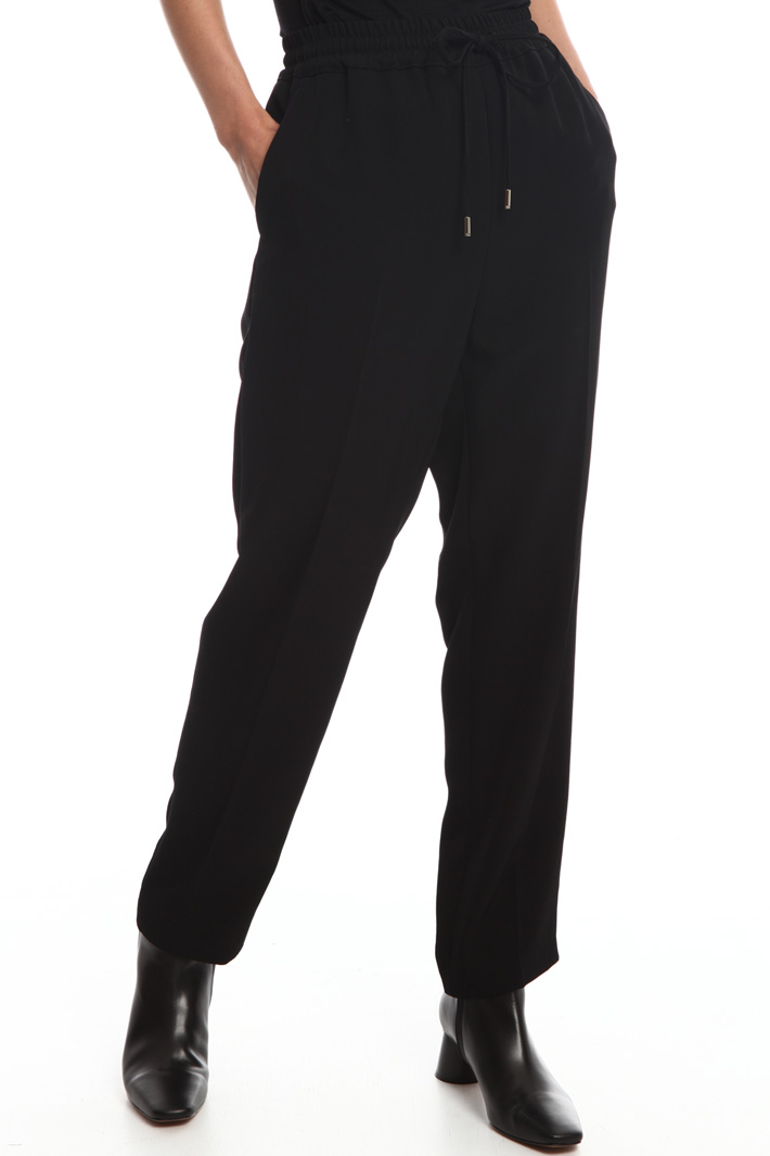 Pantaloni jogger di twill Fashion Market Pantaloni jogger di twill Fashion Market