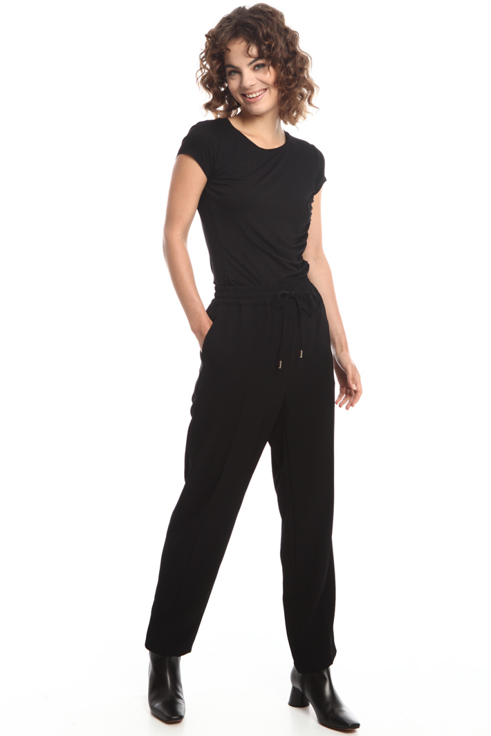 Pantaloni jogger di twill Fashion Market Pantaloni jogger di twill Fashion Market