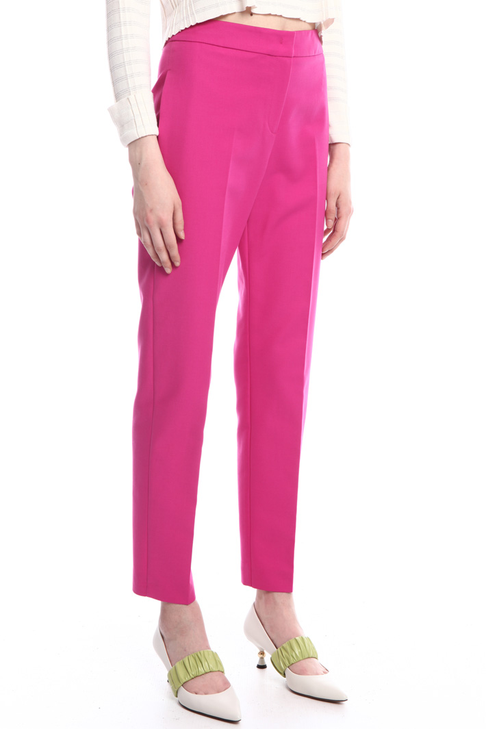 Pantaloni in doppio di cotone Fashion Market Pantaloni in doppio di cotone Fashion Market