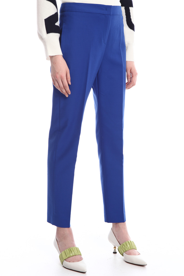 Pantaloni in doppio di cotone Fashion Market Pantaloni in doppio di cotone Fashion Market