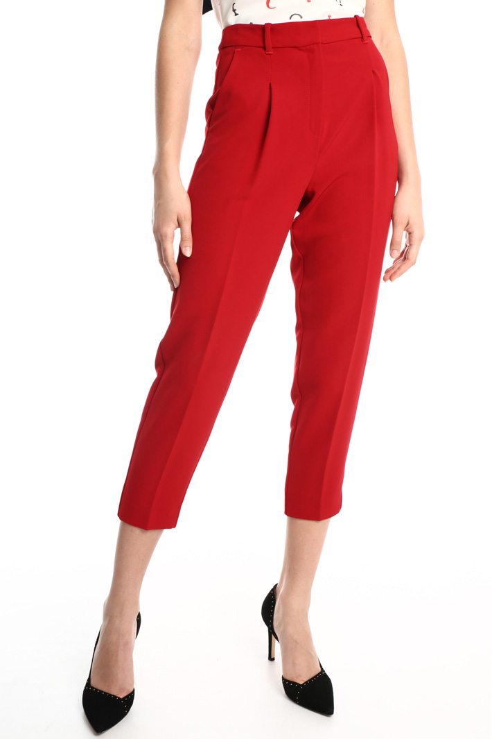 Pantaloni fluidi in sablé Fashion Market Pantaloni fluidi in sablé Fashion Market