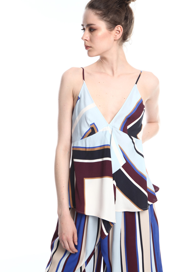 Top con volant Fashion Market Top con volant Fashion Market