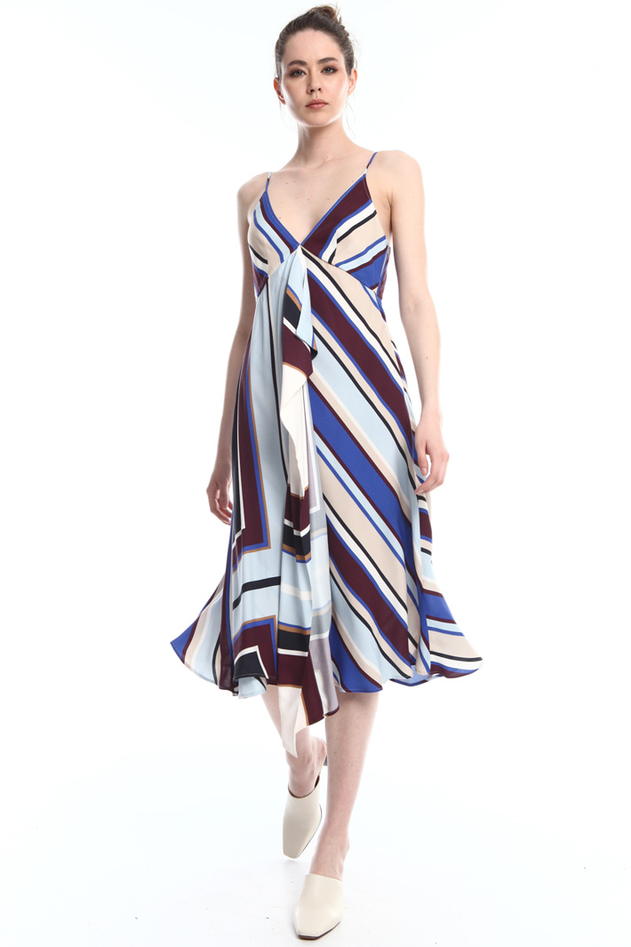 Abito midi con volant Fashion Market Abito midi con volant Fashion Market
