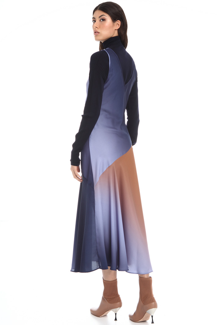 Abito in twill con drappeggio Fashion Market Abito in twill con drappeggio Fashion Market