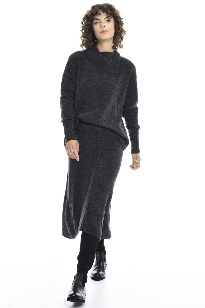 Gonna asimmetrica in maglia Fashion Market Gonna asimmetrica in maglia Fashion Market
