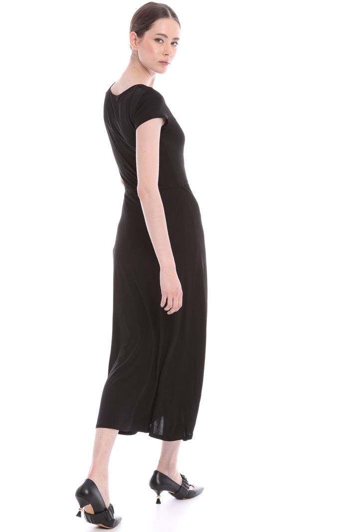 Abito in jersey con drappeggio Fashion Market Abito in jersey con drappeggio Fashion Market