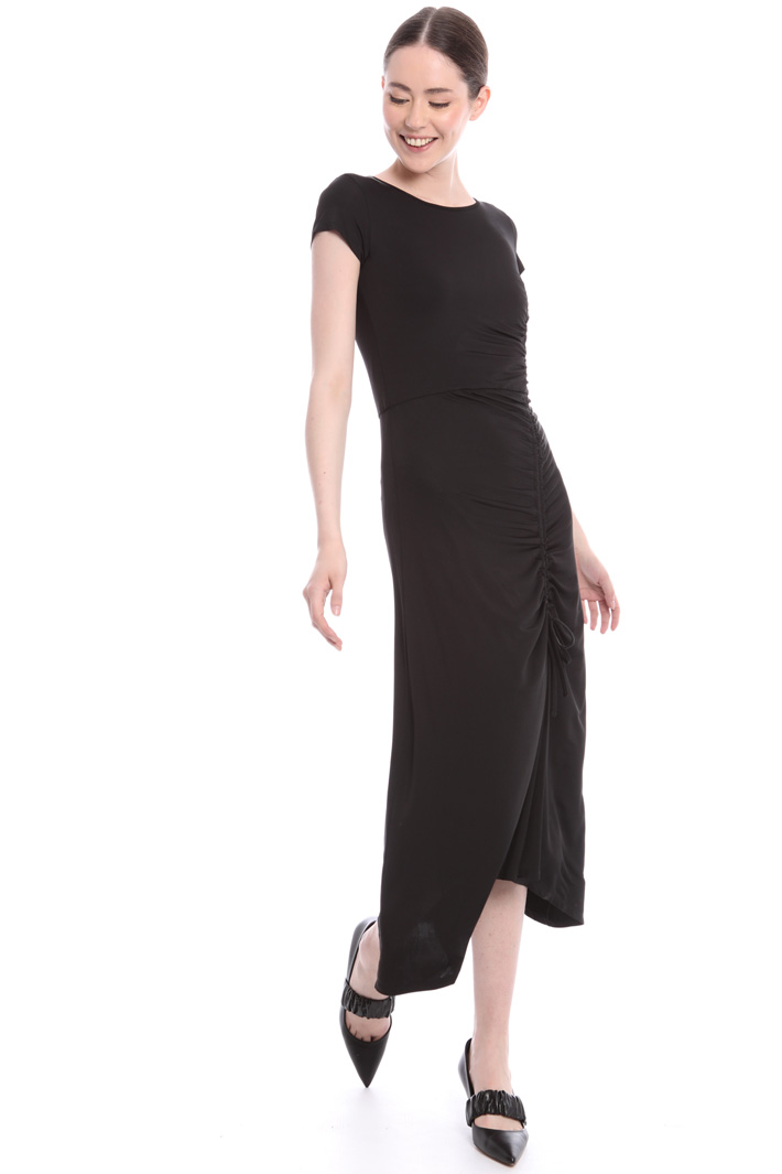 Abito in jersey con drappeggio Fashion Market Abito in jersey con drappeggio Fashion Market