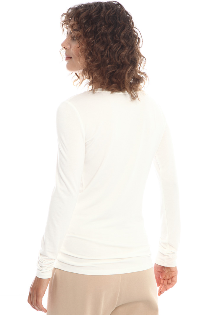 T-shirt in jersey con arriccio Fashion Market T-shirt in jersey con arriccio Fashion Market