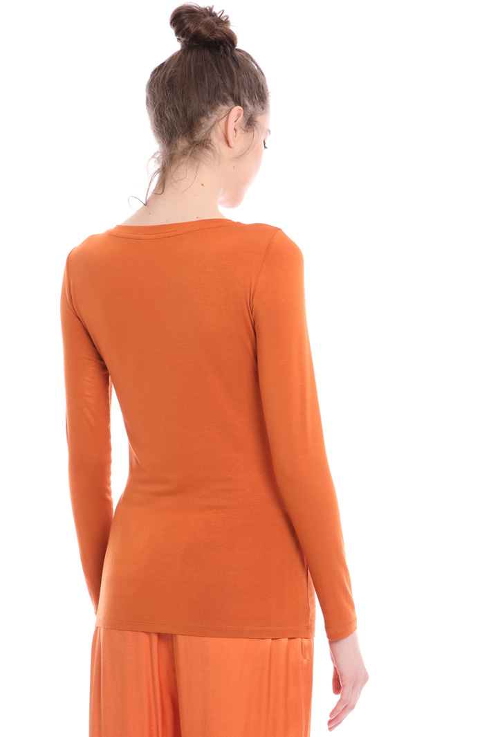 T-shirt in jersey con arriccio Fashion Market T-shirt in jersey con arriccio Fashion Market