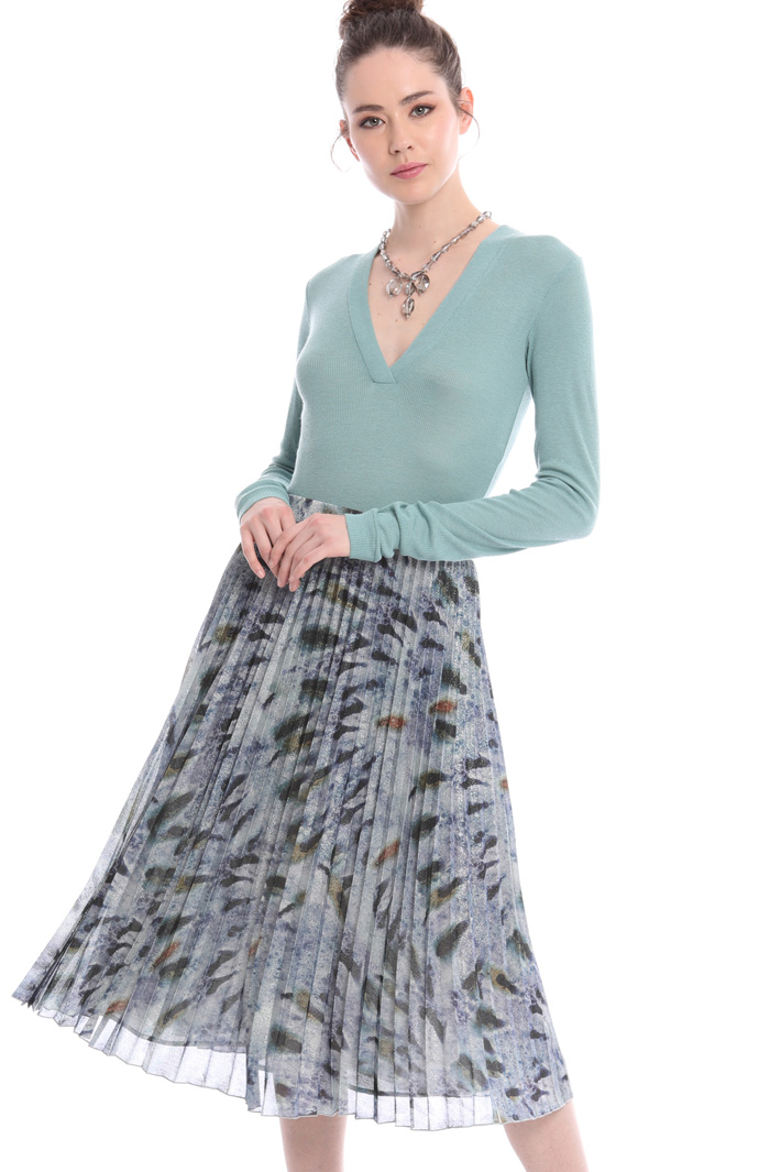 Top in jersey a coste Fashion Market Top in jersey a coste Fashion Market