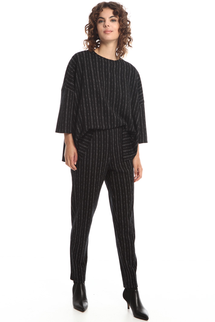 T-shirt oversize tinto filo Fashion Market T-shirt oversize tinto filo Fashion Market