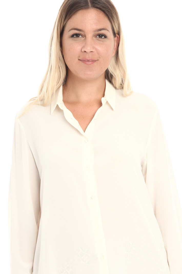 Camicia in crêpe di seta Fashion Market Camicia in crêpe di seta Fashion Market