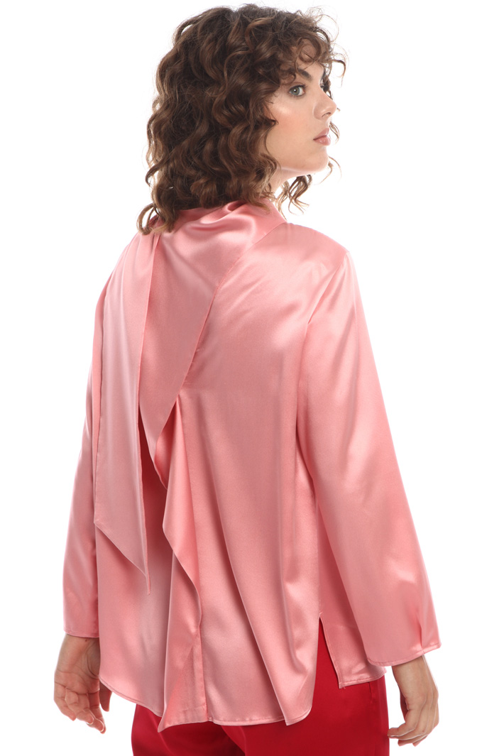 Blusa in raso di seta Fashion Market Blusa in raso di seta Fashion Market