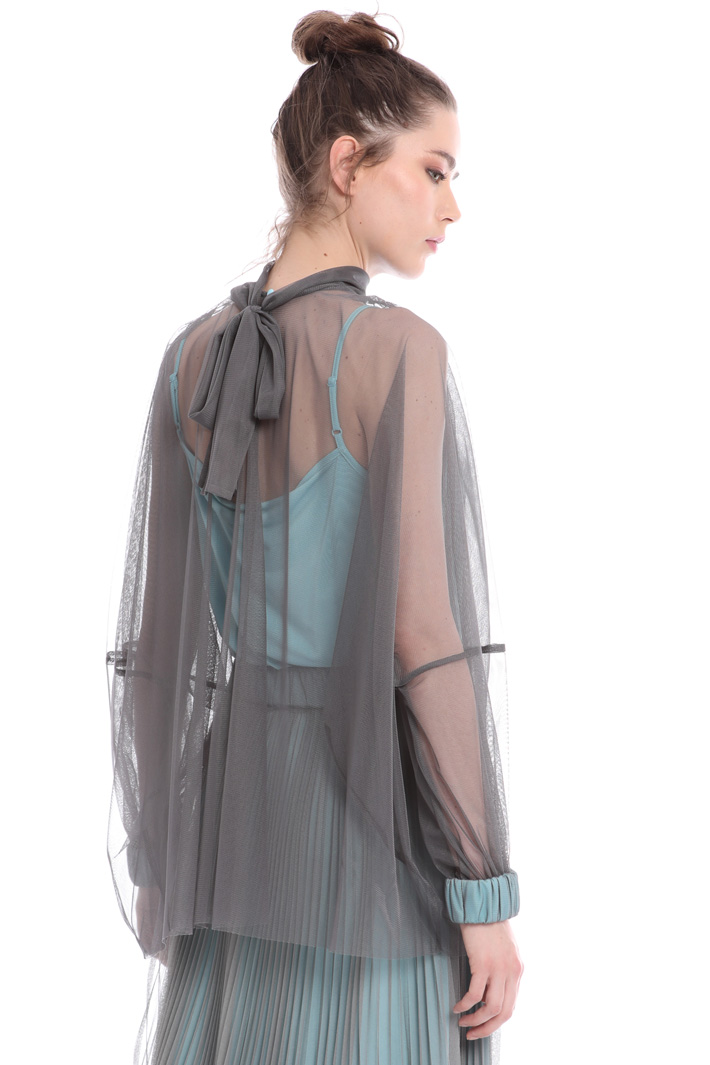 Blusa ampia in tulle Fashion Market Blusa ampia in tulle Fashion Market