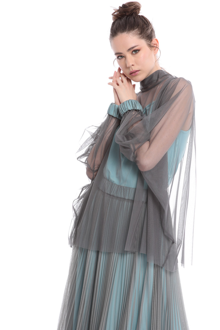Blusa ampia in tulle Fashion Market Blusa ampia in tulle Fashion Market