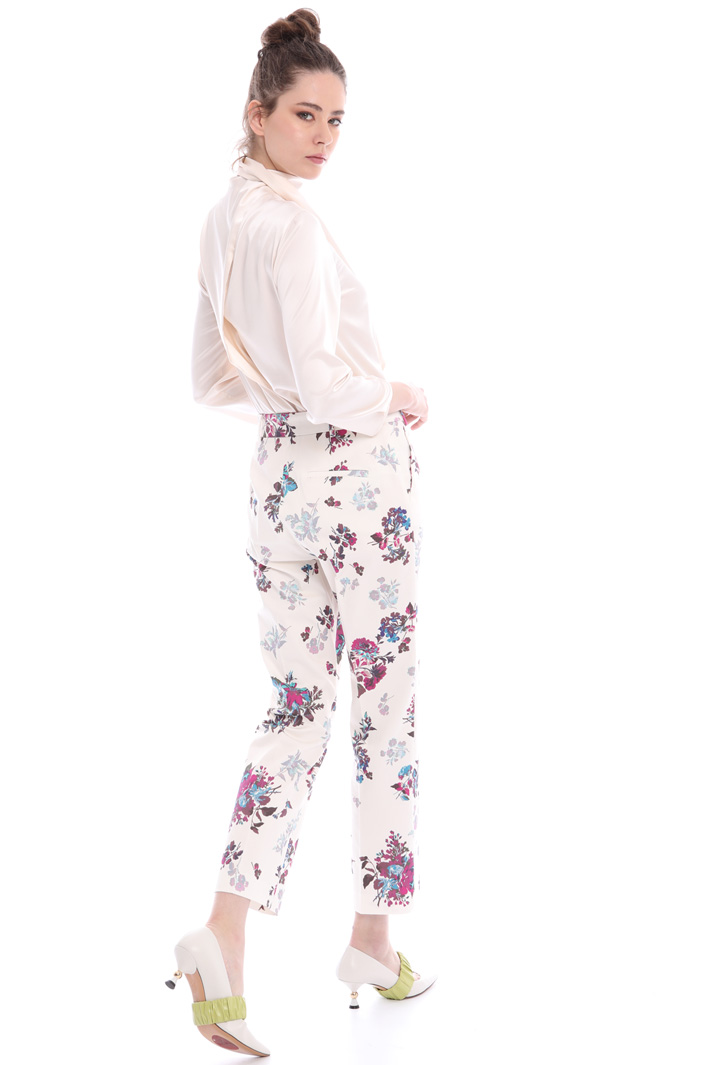 Pantaloni in raso di cotone Fashion Market Pantaloni in raso di cotone Fashion Market