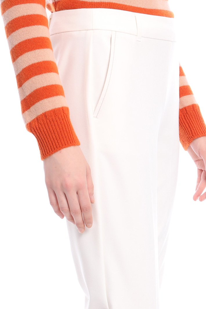 Pantaloni in gabardina stretch Fashion Market Pantaloni in gabardina stretch Fashion Market