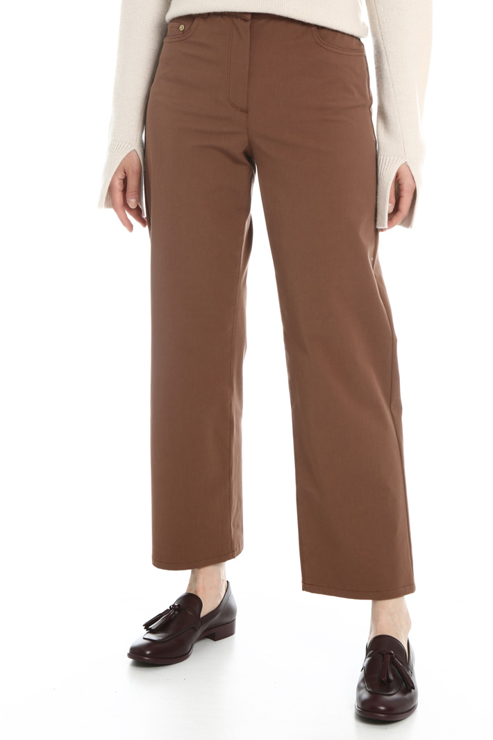 Pantaloni in gabardina stretch Fashion Market Pantaloni in gabardina stretch Fashion Market