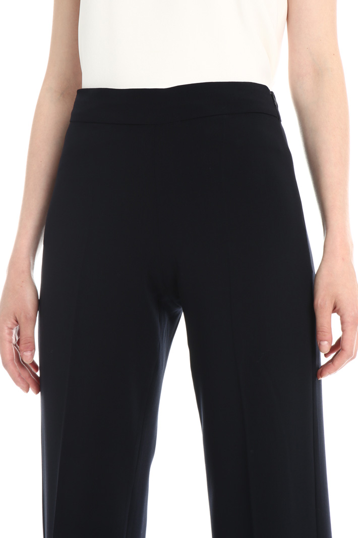 Pantaloni in tela di lana Fashion Market Pantaloni in tela di lana Fashion Market