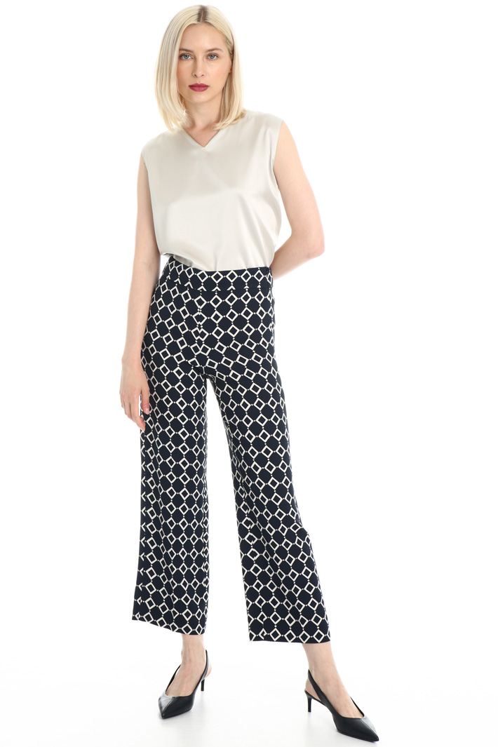 Pantaloni in cady stretch Fashion Market Pantaloni in cady stretch Fashion Market