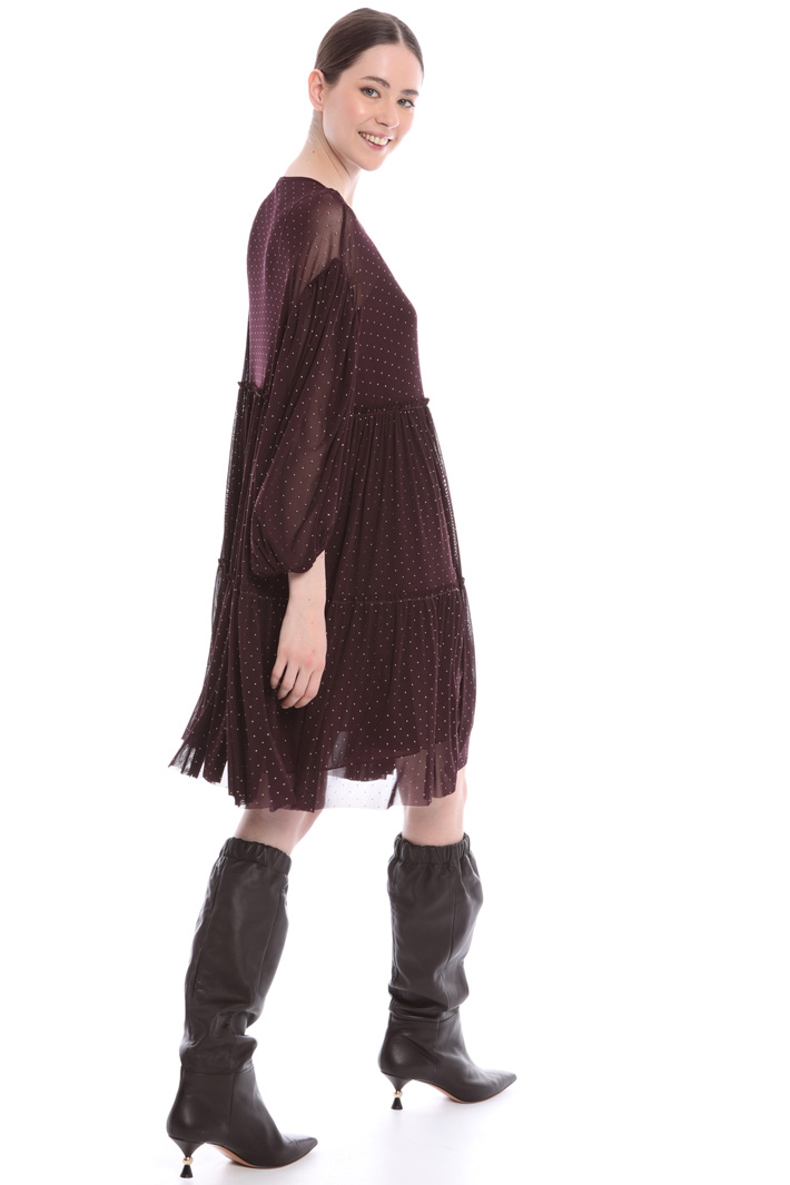 Abito in tulle con balze Fashion Market Abito in tulle con balze Fashion Market