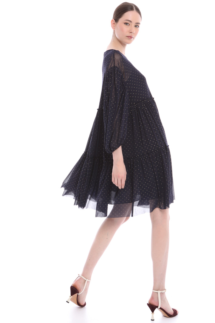 Abito in tulle con balze Fashion Market Abito in tulle con balze Fashion Market