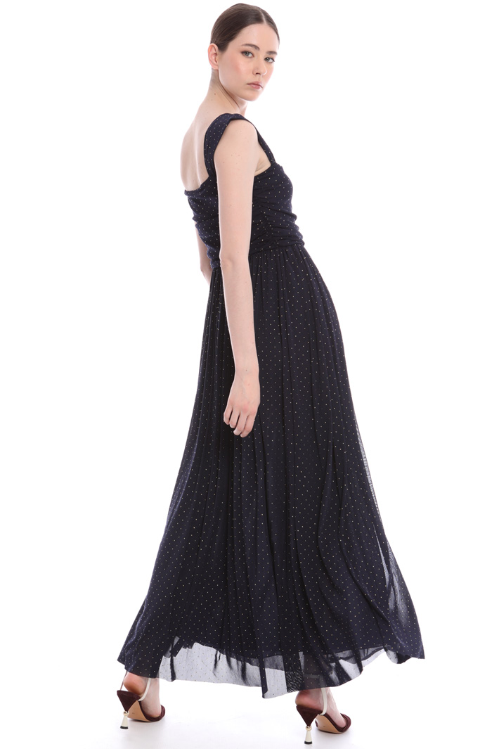 Abito in tulle con arriccio Fashion Market Abito in tulle con arriccio Fashion Market