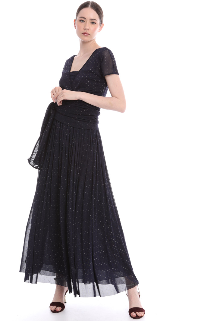 Abito in tulle con arriccio Fashion Market Abito in tulle con arriccio Fashion Market
