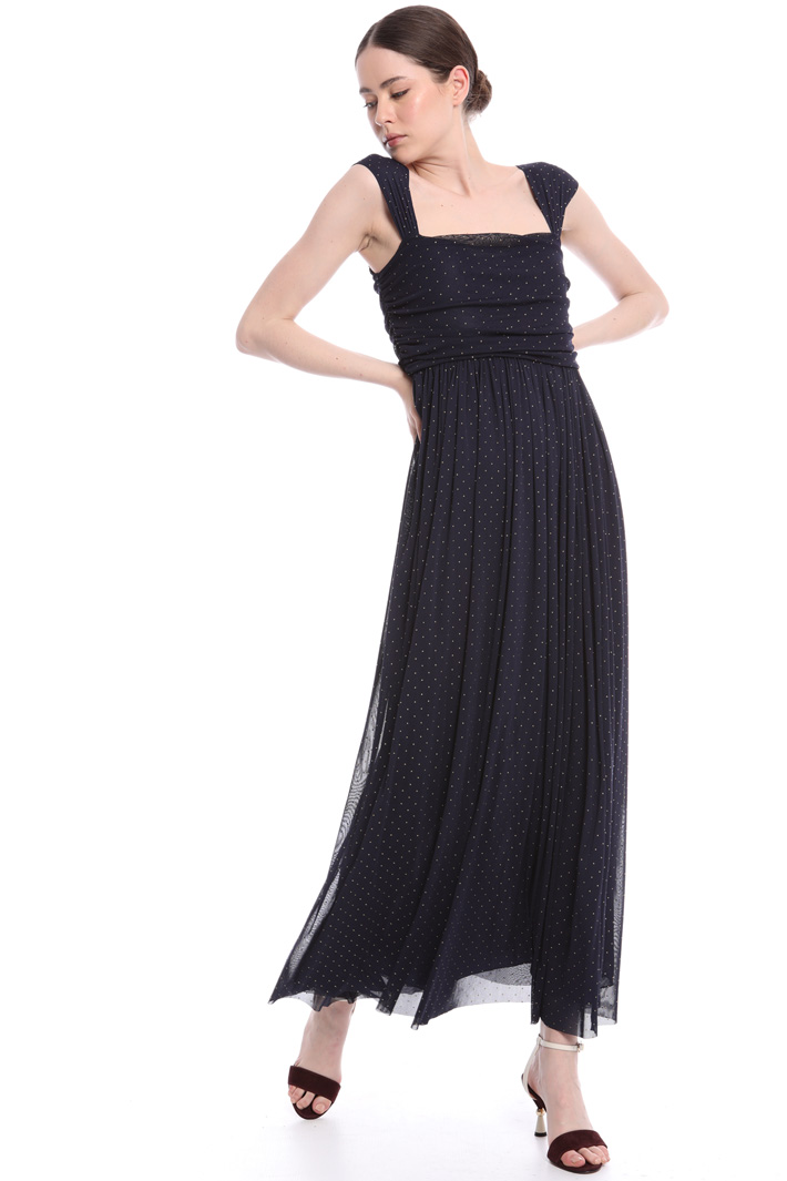Abito in tulle con arriccio Fashion Market Abito in tulle con arriccio Fashion Market