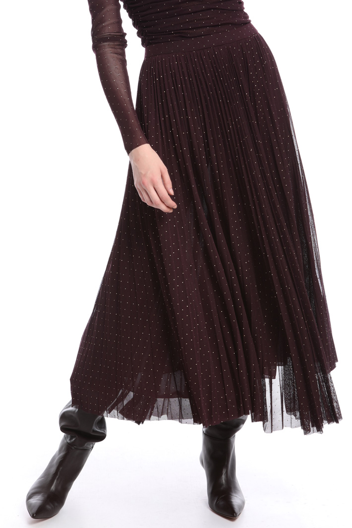 Gonna in tulle con plissé Fashion Market Gonna in tulle con plissé Fashion Market