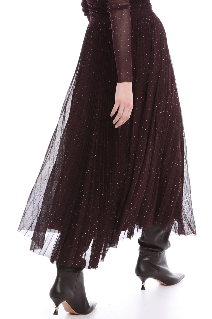Gonna in tulle con plissé Fashion Market Gonna in tulle con plissé Fashion Market