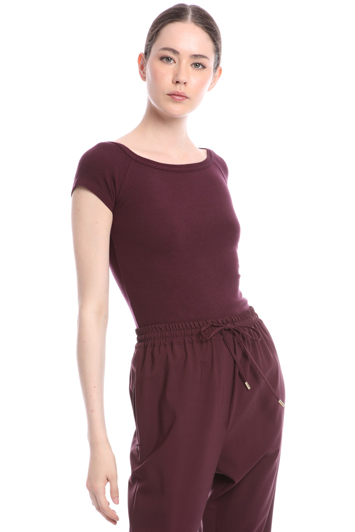 Top in jersey stretch Fashion Market Top in jersey stretch Fashion Market