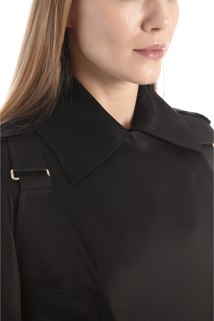 Soprabito stile trench in seta Fashion Market Soprabito stile trench in seta Fashion Market