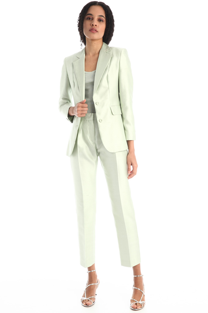Blazer in seta e cotone Fashion Market Blazer in seta e cotone Fashion Market