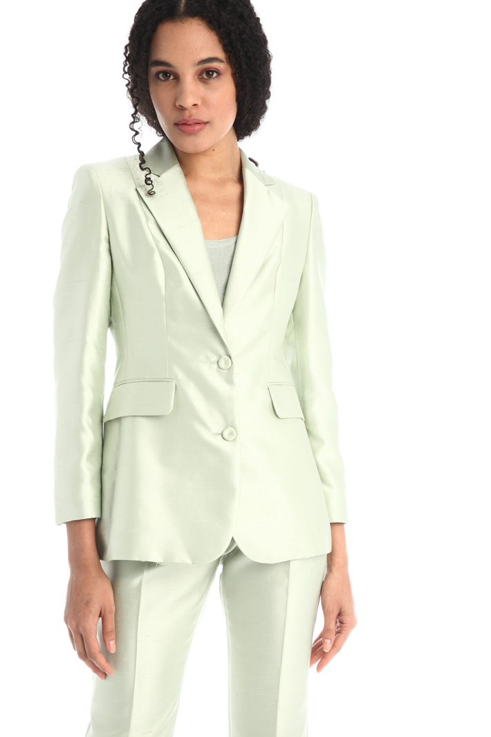 Blazer in seta e cotone Fashion Market Blazer in seta e cotone Fashion Market